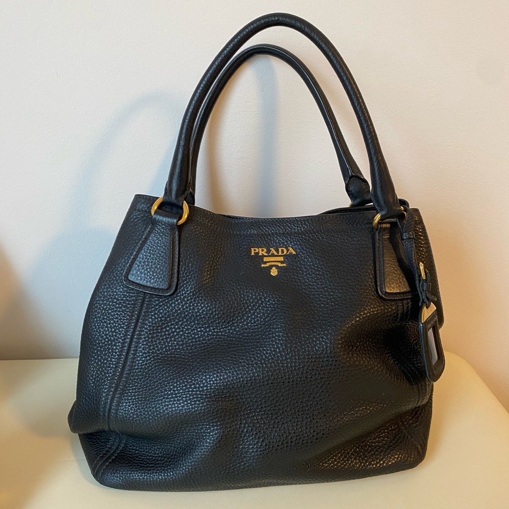 Prada Vitello Daino Tote Bag